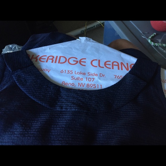 Beautiful JCrew silk and cotton  navy top! - Picture 2 of 10